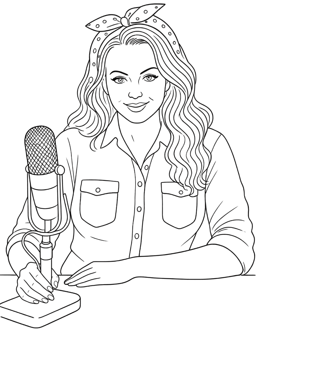 Jess-I-Can AQ workbook character illustration